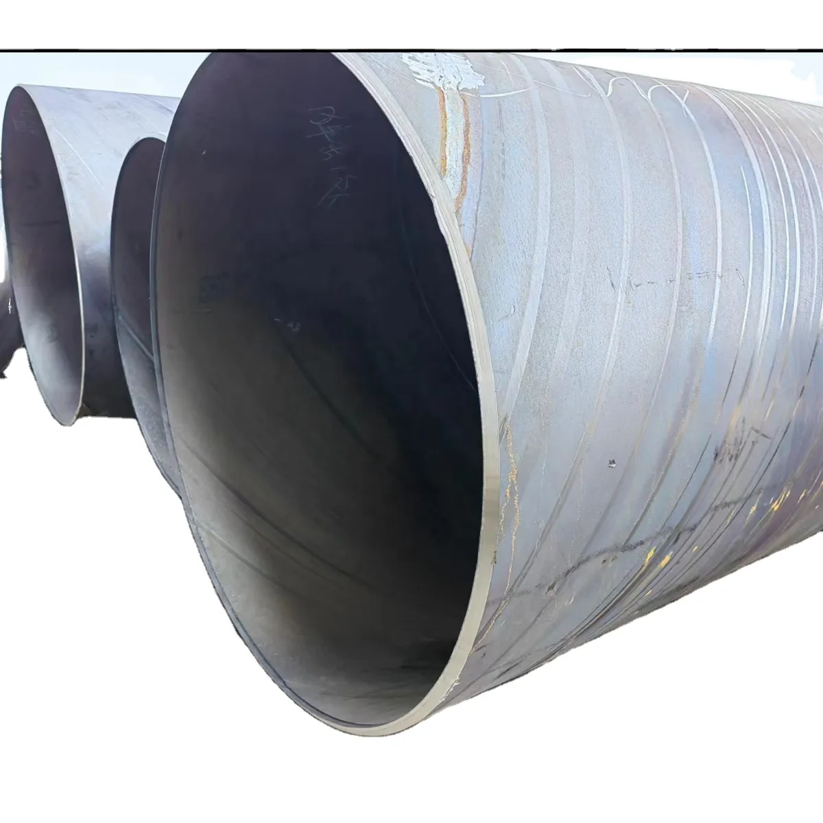 Factory Sale SSAW Spiral Welded Carbon Steel Pipe For Natural Gas And Oil Pipeline